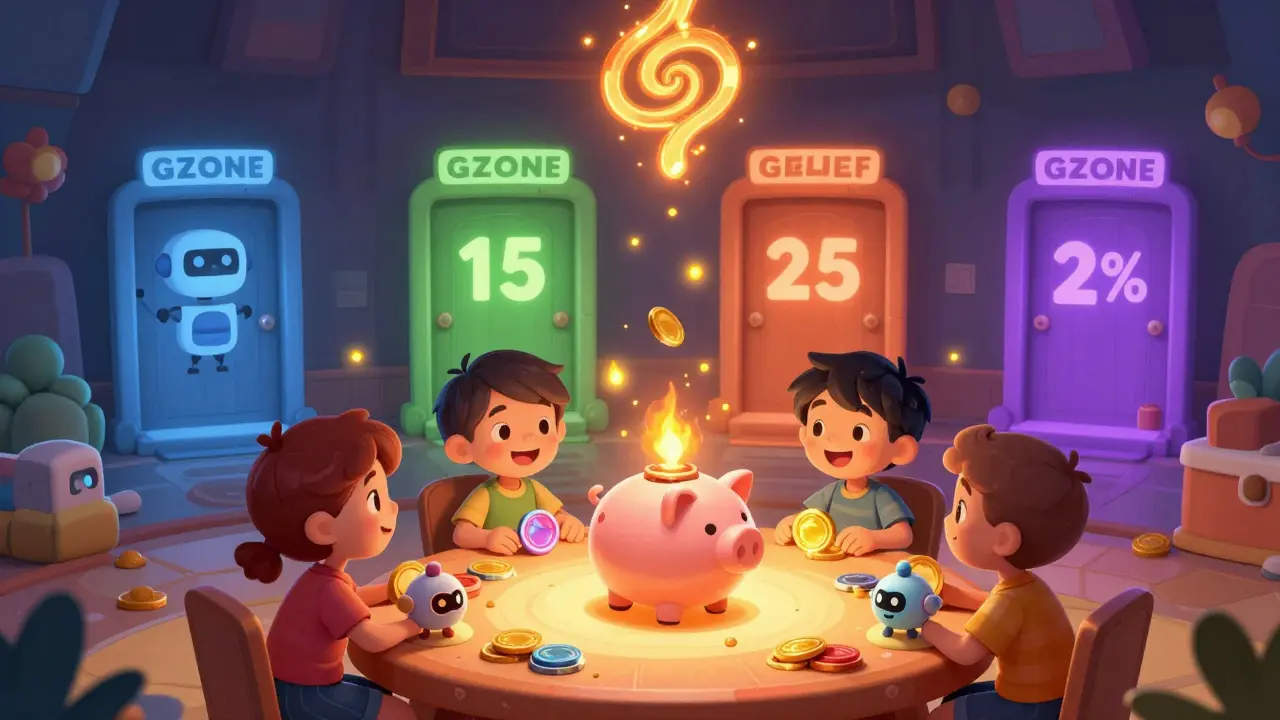 GZONE GameZone IDO Launch: How the Airdrop and Staking System Worked