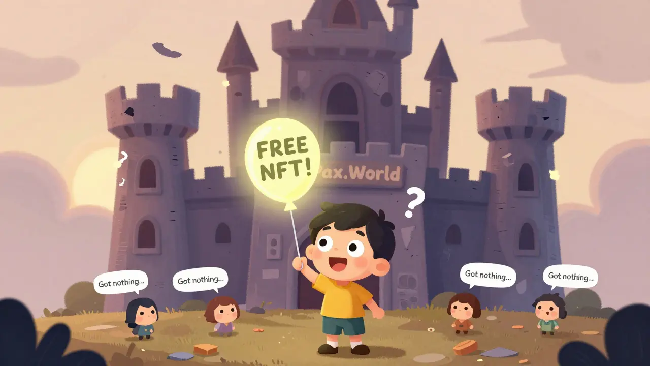 PAXW Pax.World NFT Airdrop: What Really Happened and Why You Should Avoid It