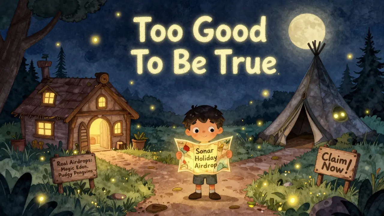 Sonar Holiday Airdrop: What We Know (And Why It Might Not Be Real)