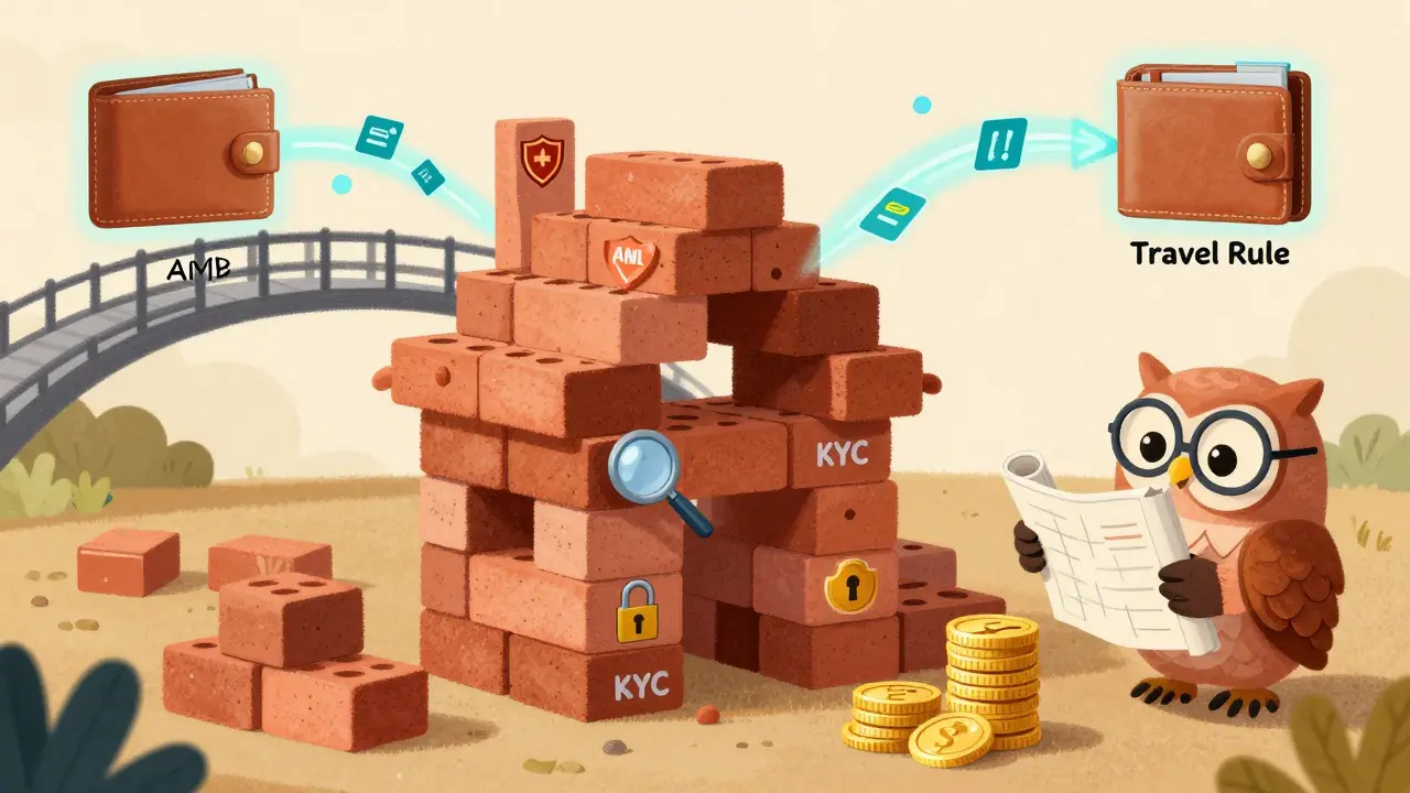 Owl architect building compliance house with security bricks